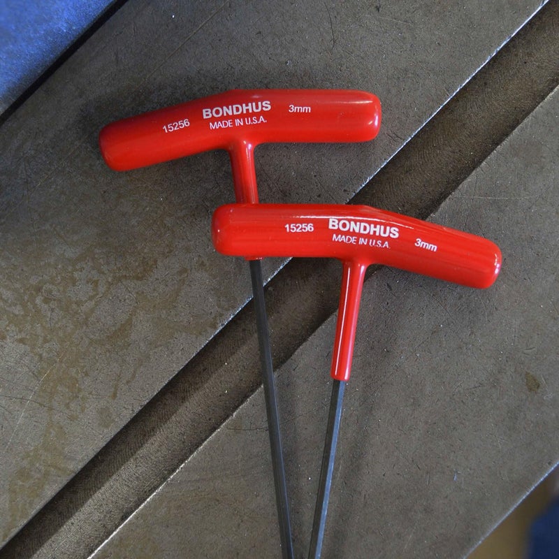 Bondhus 15256 3.0mm Hex T-Handle 6" Length, Multicolor, One Size - Image 5